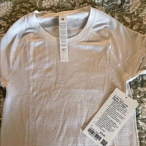 lululemon athletica White Long Sleeve Tee